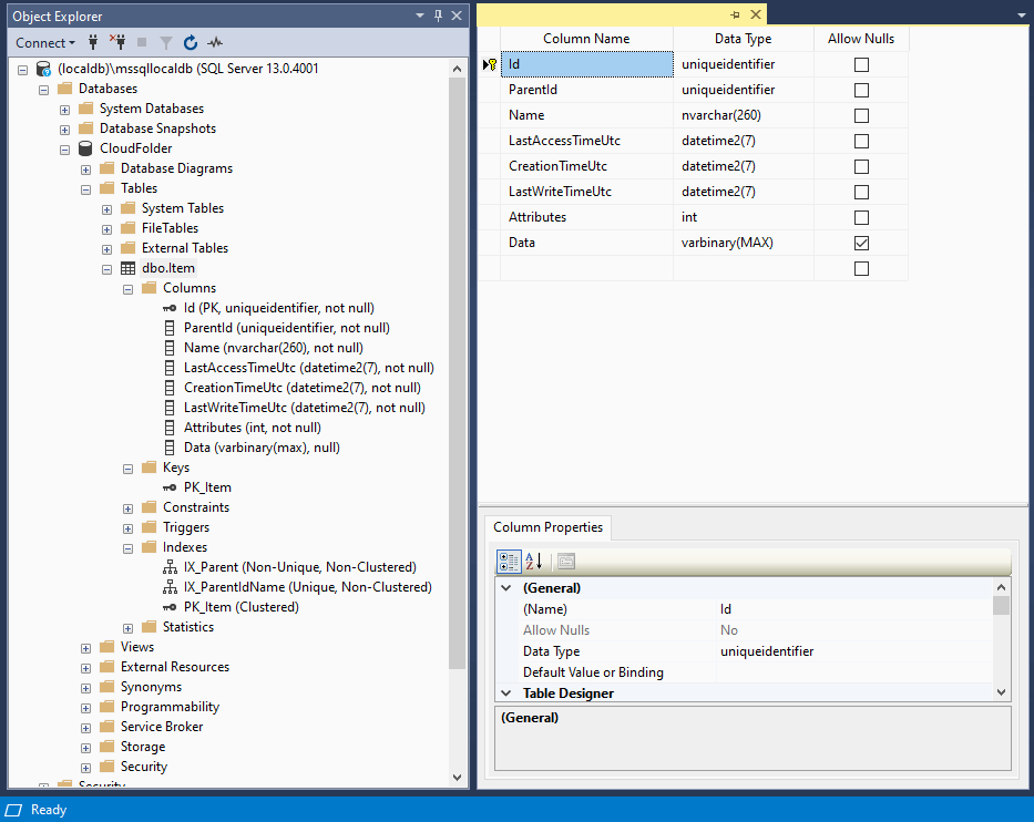 Installation of the SQL Server database - Picture 100